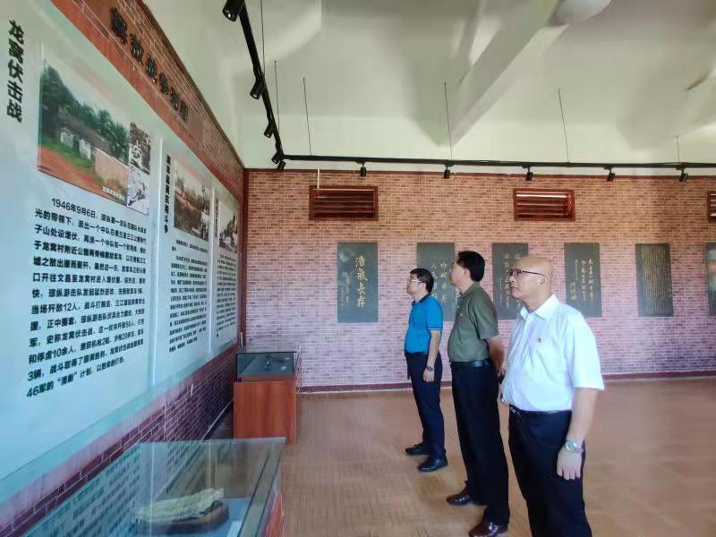 我院党员赴演丰地区人民革命纪念园开展党史学习教育活动